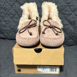 UGG Women's Blush Suede Slippers